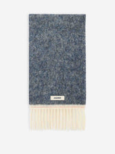 Jacquemus Hombre Barcelona Bufanda L'Echarpe Carro color Azul Noche sku 630-001472 01 - Foto 1