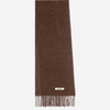 Jacquemus Hombre Barcelona Bufanda L'Echarpe Carro color Marrón Oscuro sku 630-001472 03 - Foto 1