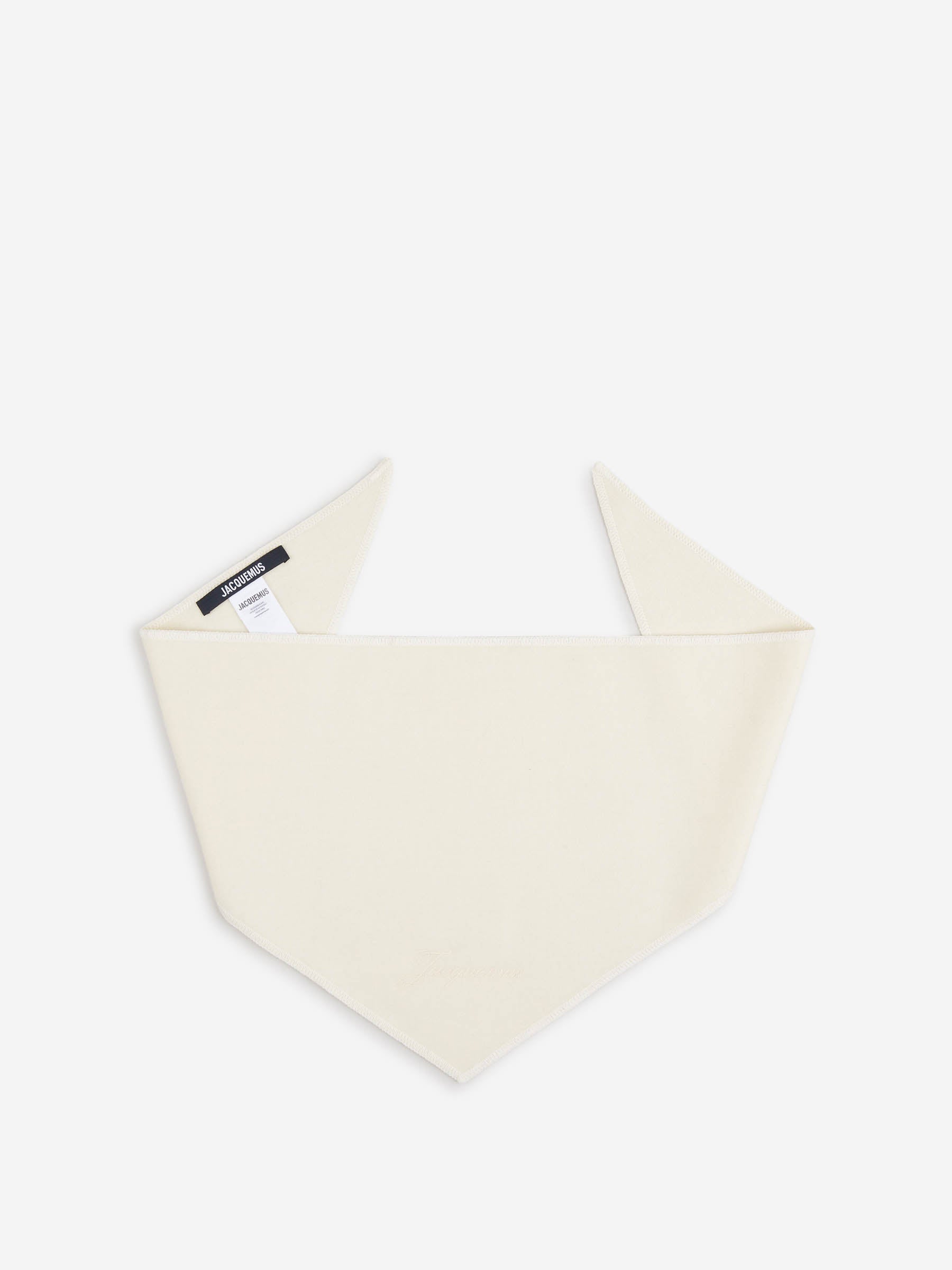 Jacquemus Hombre Barcelona Bandana Cachemiro color Beige sku 630-001473 02 - Foto 1