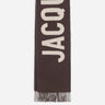Jacquemus Hombre Barcelona Bufanda Intarsia color Marrón Oscuro sku 630-001474 02 - Foto 1