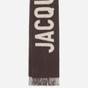 Jacquemus Hombre Barcelona Bufanda Intarsia color Marrón Oscuro sku 630-001474 02 - Foto 1