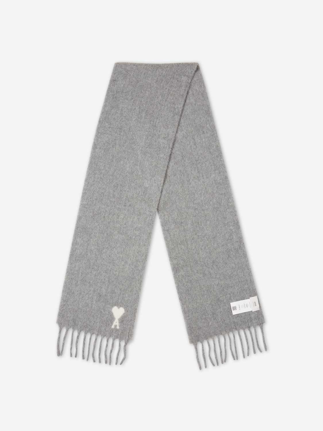 Ami Paris Hombre Barcelona Bufanda color Gris sku 630-001478 01 - Foto 2