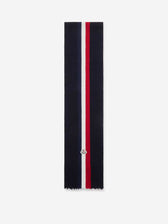 Moncler Hombre Barcelona Bufanda Lana Tricolor color Azul Marino sku 630-001480 01 - Foto 1