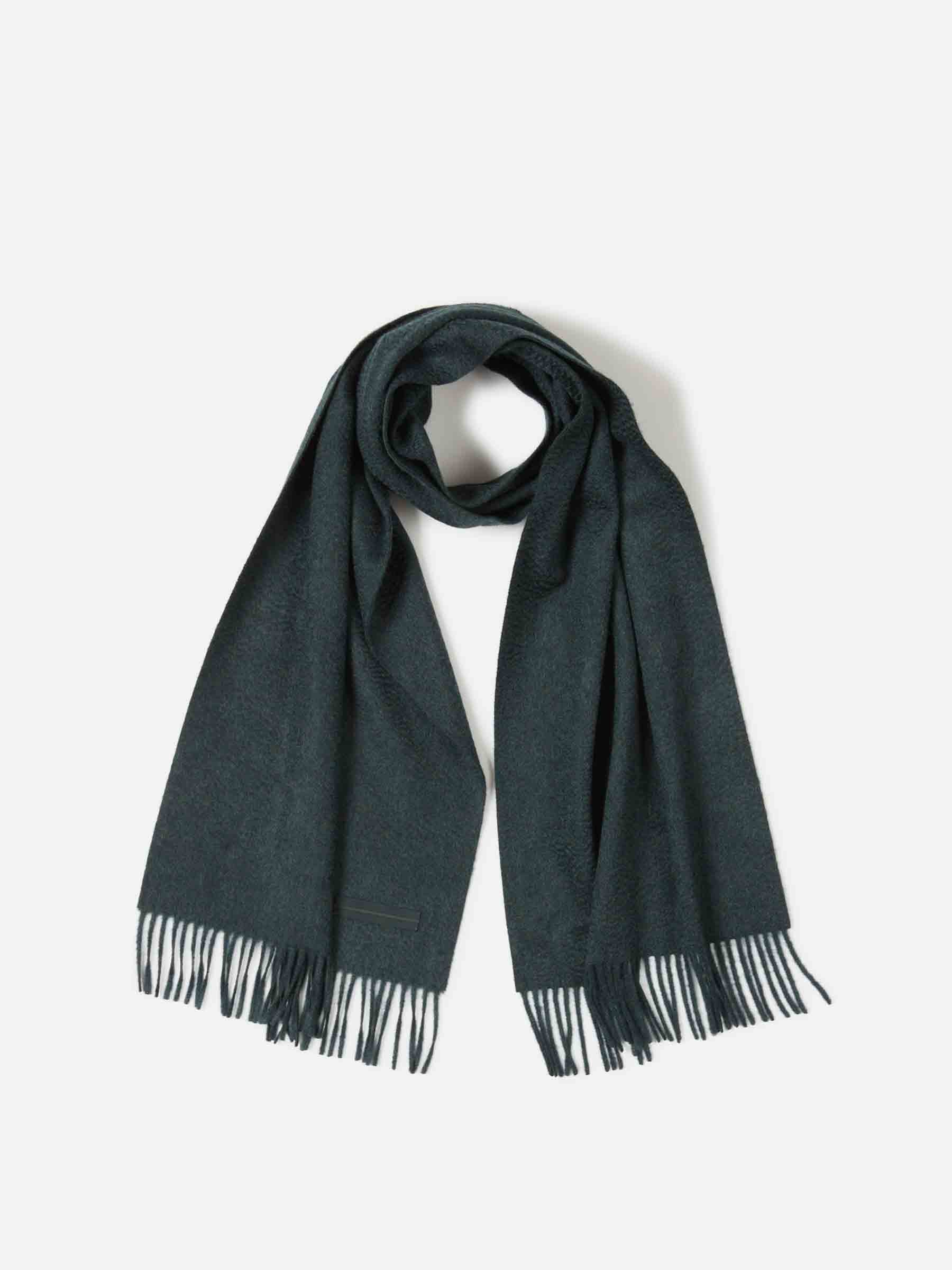 Zegna Hombre Barcelona Bufanda Cachemira color Verde Jungla sku 630-001481 02 - Foto 1