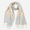Zegna Hombre Barcelona Bufanda Cuados Cachemira color Crema sku 630-001482 01 - Foto 1
