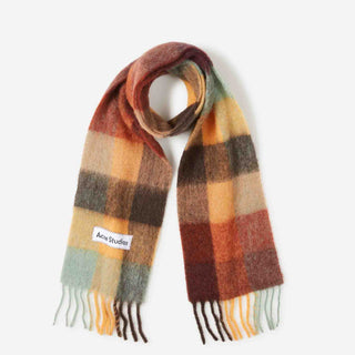 Acne Studios Mujer Barcelona Bufanda Bicolor Alpaca color Camel sku 630-001484 01 - Foto 1