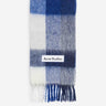 Acne Studios Mujer Barcelona Bufanda Bicolor Alpaca color Azul sku 630-001484 02 - Foto 1