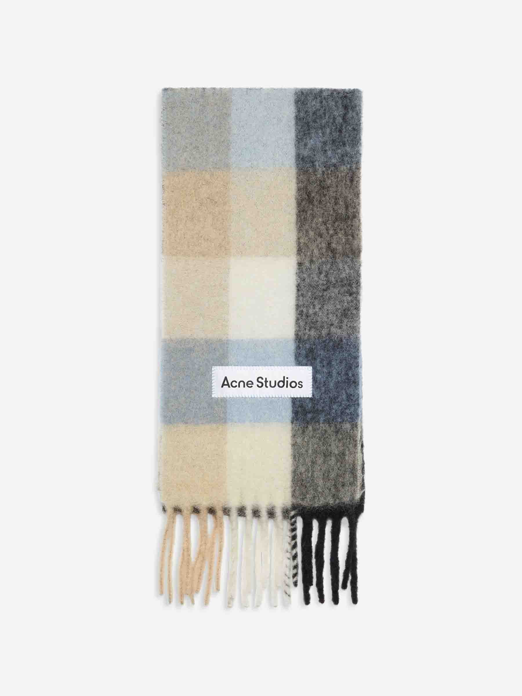 Acne Studios Mujer Barcelona Bufanda Bicolor Alpaca color Multicolor sku 630-001484 03 - Foto 1