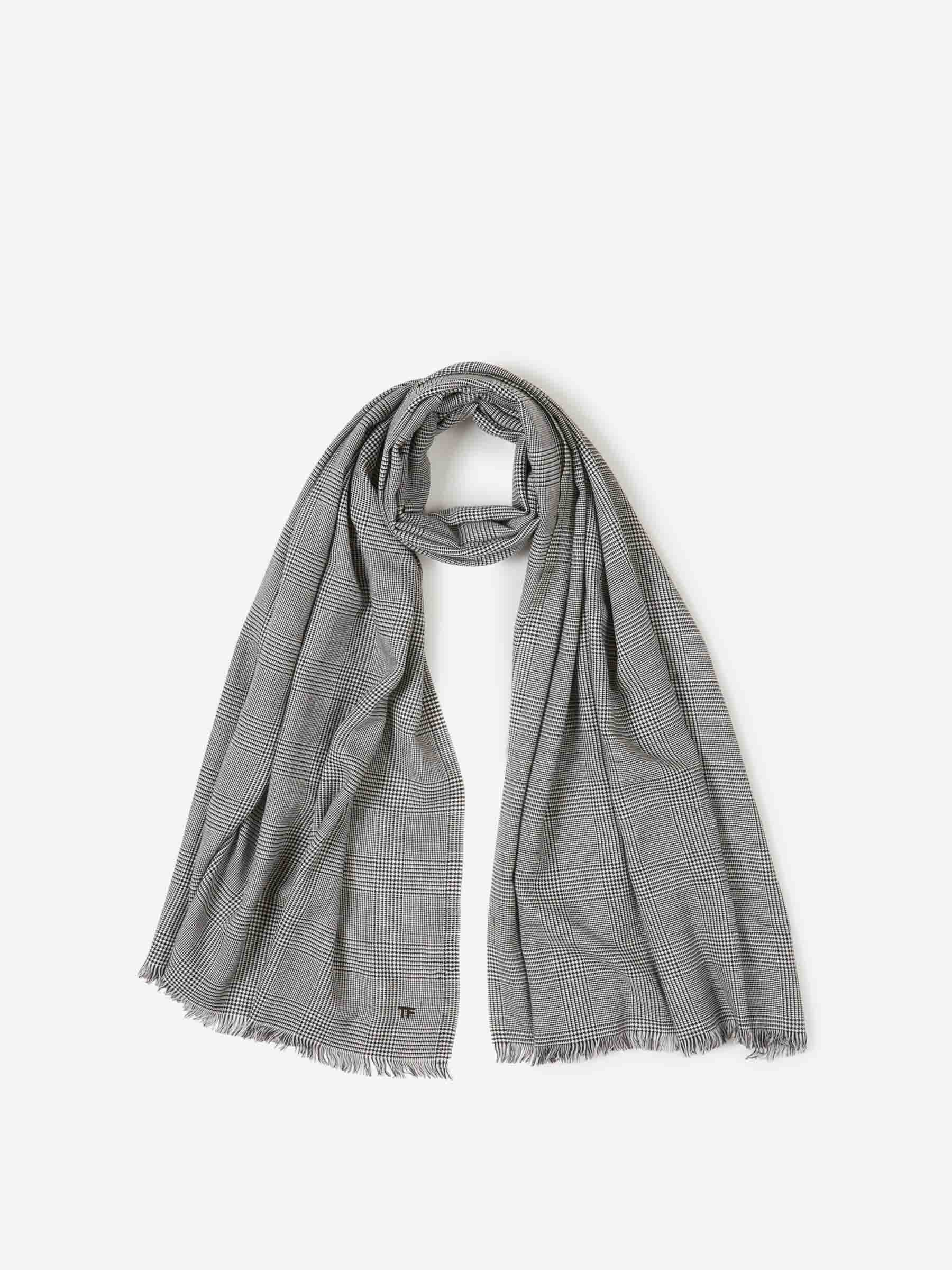 Tom Ford Hombre Barcelona Bufanda Lana color Gris sku 630-001486 01 - Foto 1