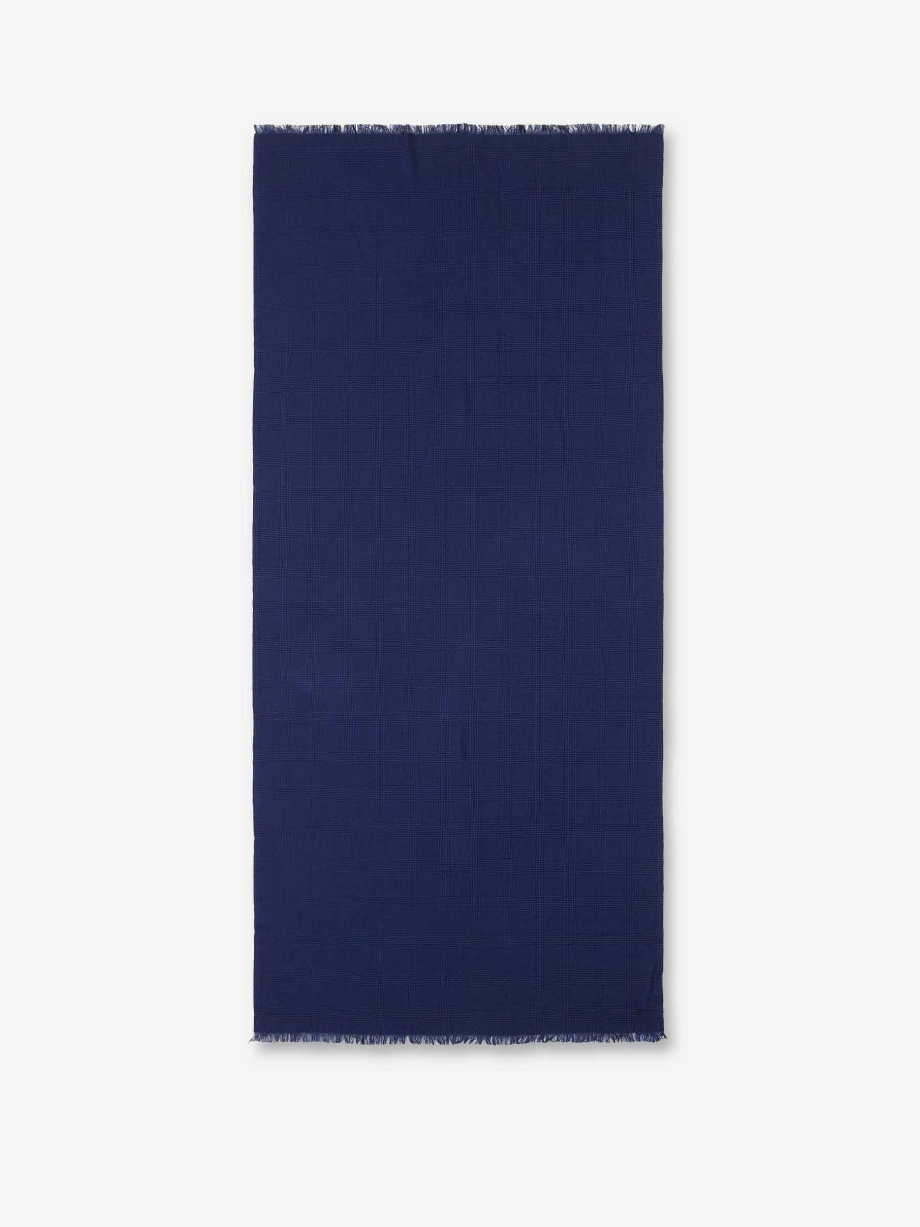 Tom Ford Hombre Barcelona Bufanda Lana color Azul Cobalto sku 630-001486 03 - Foto 2
