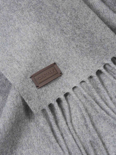 Canali Hombre Barcelona Bufanda Cachemira color Gris sku 630-001489 01 - Foto 3