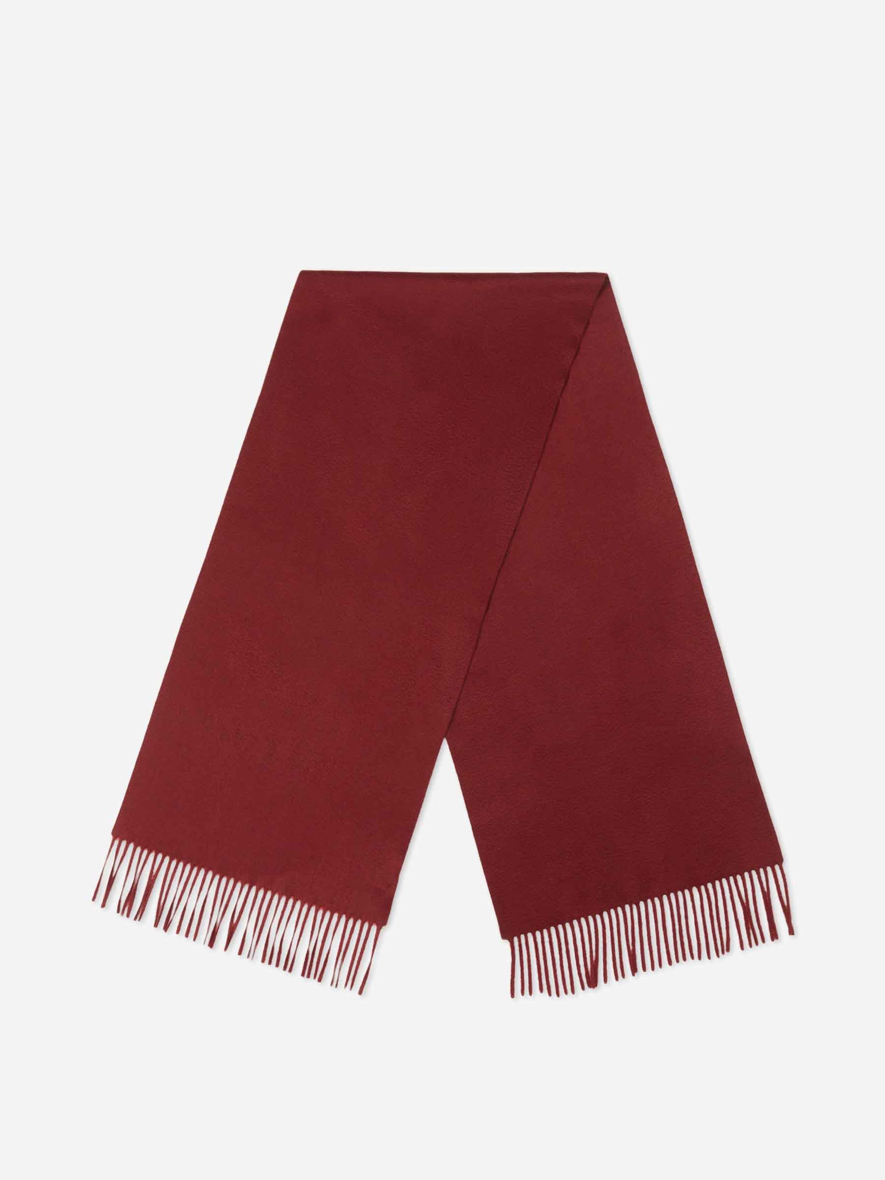 Santa Eulalia Hombre Barcelona Bufanda Cashmere color Burdeos sku 630-001491 05 - Foto 2