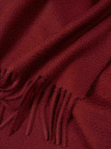 Santa Eulalia Hombre Barcelona Bufanda Cashmere color Burdeos sku 630-001491 05 - Foto 3