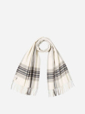 Santa Eulalia Hombre Barcelona Bufanda Cashmere Cuadros color Beige sku 630-001492 01 - Foto 1