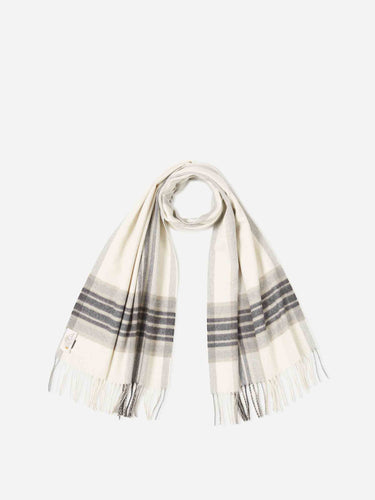Santa Eulalia Hombre Barcelona Bufanda Cashmere Cuadros color Beige sku 630-001492 01 - Foto 1