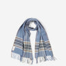 Santa Eulalia Hombre Barcelona Bufanda Cashmere Cuadros color Azul sku 630-001492 02 - Foto 1