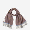 Santa Eulalia Hombre Barcelona Bufanda Lana Cuadros color Marrón sku 630-001494 02 - Foto 1