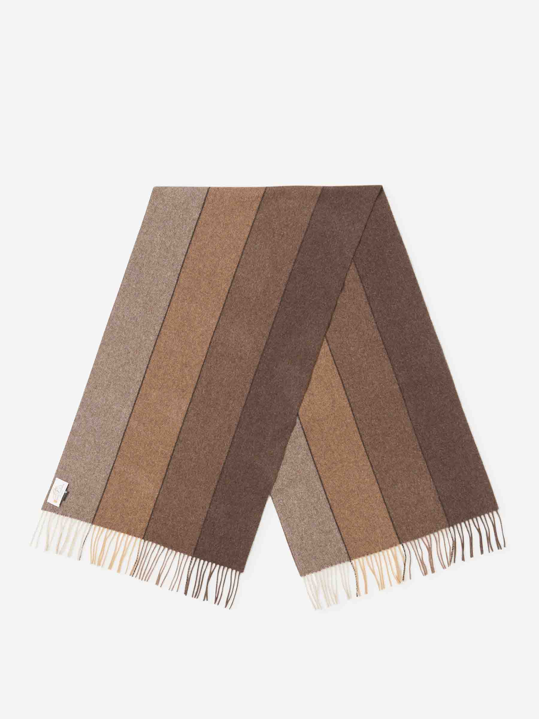 Santa Eulalia Hombre Barcelona Bufanda Lana Rayas color Marrón sku 630-001495 01 - Foto 2