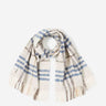 Santa Eulalia Hombre Barcelona Bufanda Lana Cuadros color Beige sku 630-001496 02 - Foto 1