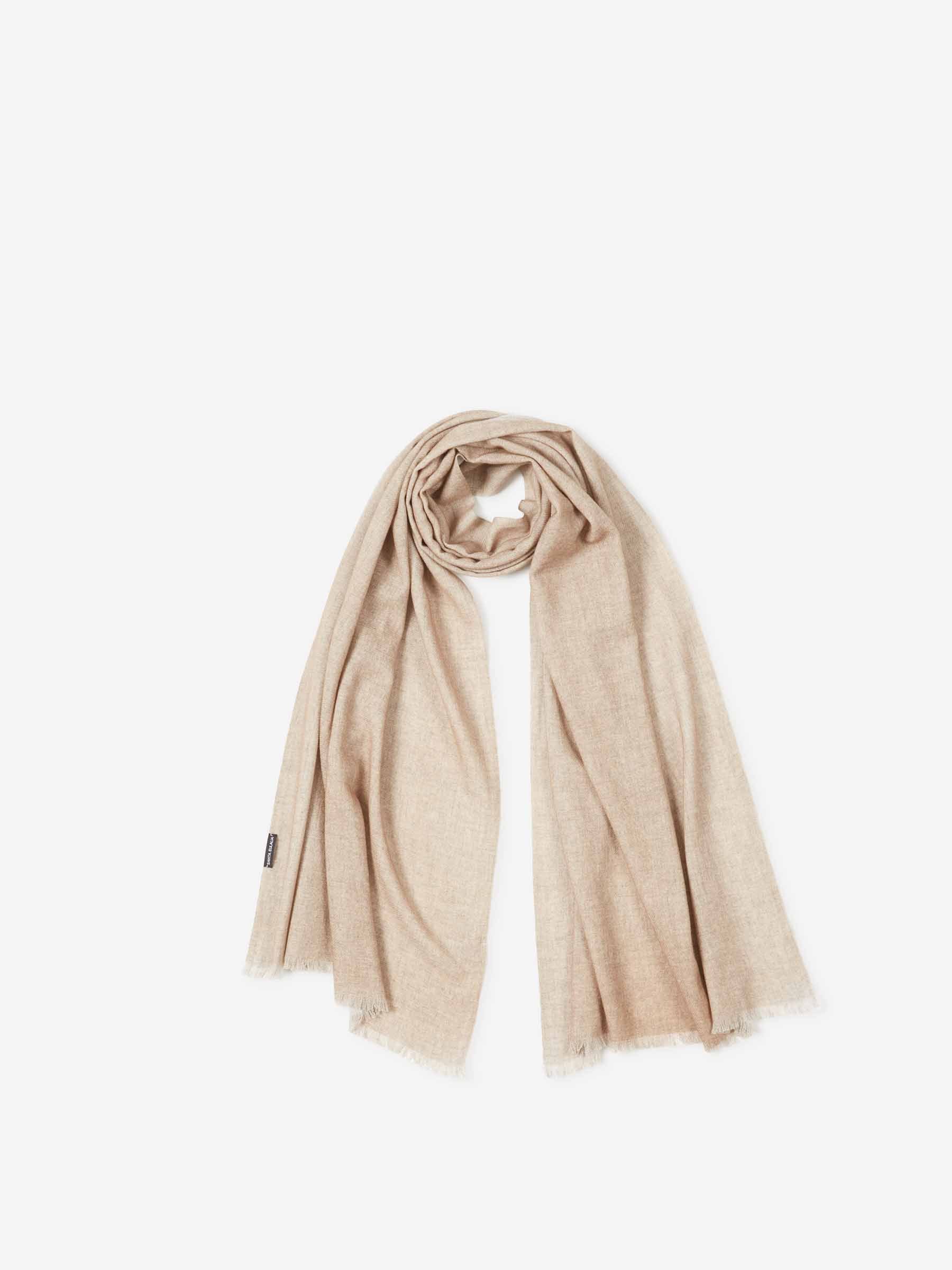 Santa Eulalia Hombre Barcelona Bufanda Lisa Cashmere color Camel sku 630-001505 01 - Foto 1