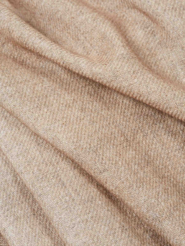 Santa Eulalia Hombre Barcelona Bufanda Lisa Cashmere color Camel sku 630-001505 01 - Foto 3
