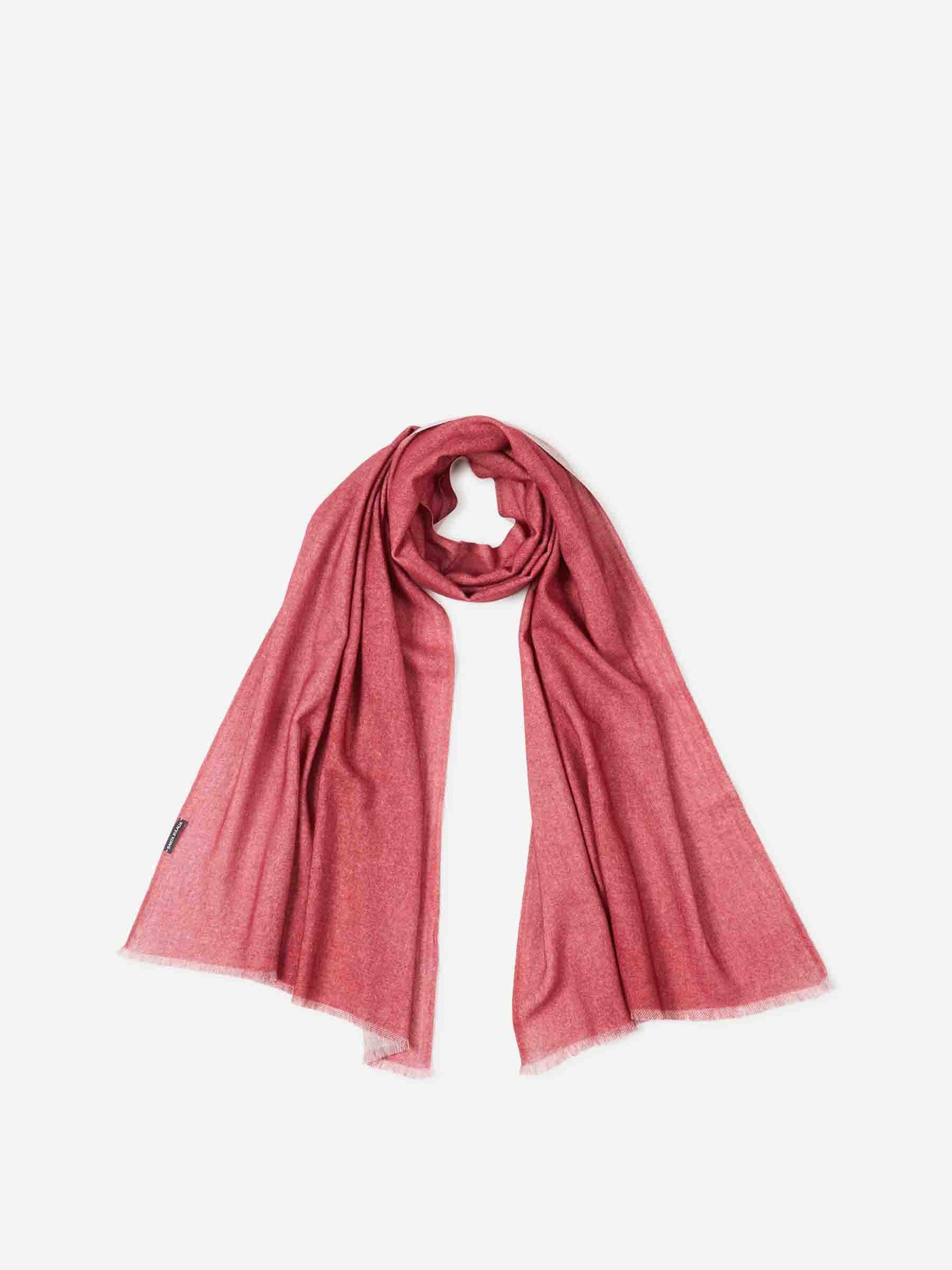 Santa Eulalia Hombre Barcelona Bufanda Lisa Cashmere color Burdeos sku 630-001505 02 - Foto 1