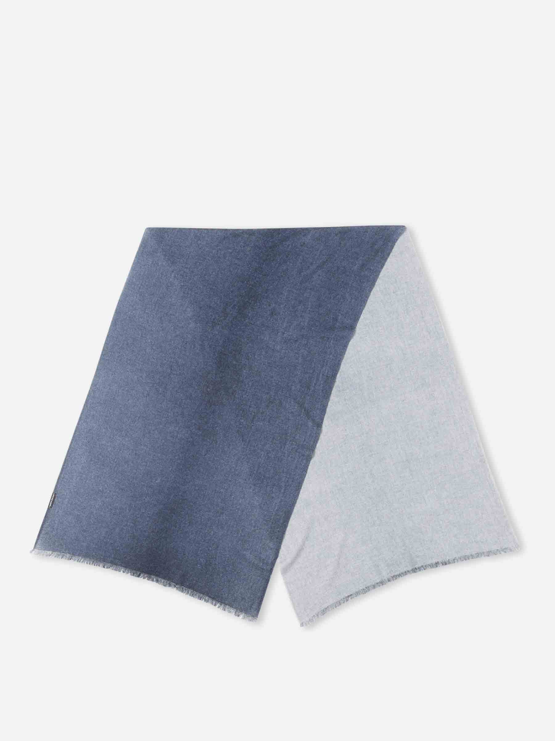 Santa Eulalia Hombre Barcelona Bufanda Lisa Cashmere color Azul Marino sku 630-001505 05 - Foto 2