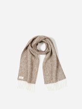 Santa Eulalia Hombre Barcelona Bufanda Alpaca Jaspeada color Marrón sku 630-001507 01 - Foto 1