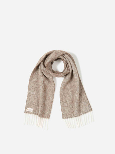 Santa Eulalia Hombre Barcelona Bufanda Alpaca Jaspeada color Marrón sku 630-001507 01 - Foto 1