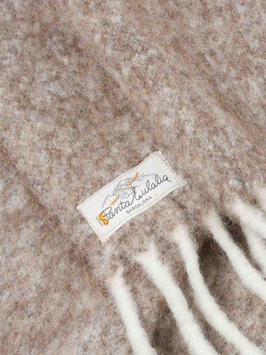 Santa Eulalia Hombre Barcelona Bufanda Alpaca Jaspeada color Marrón sku 630-001507 01 - Foto 3