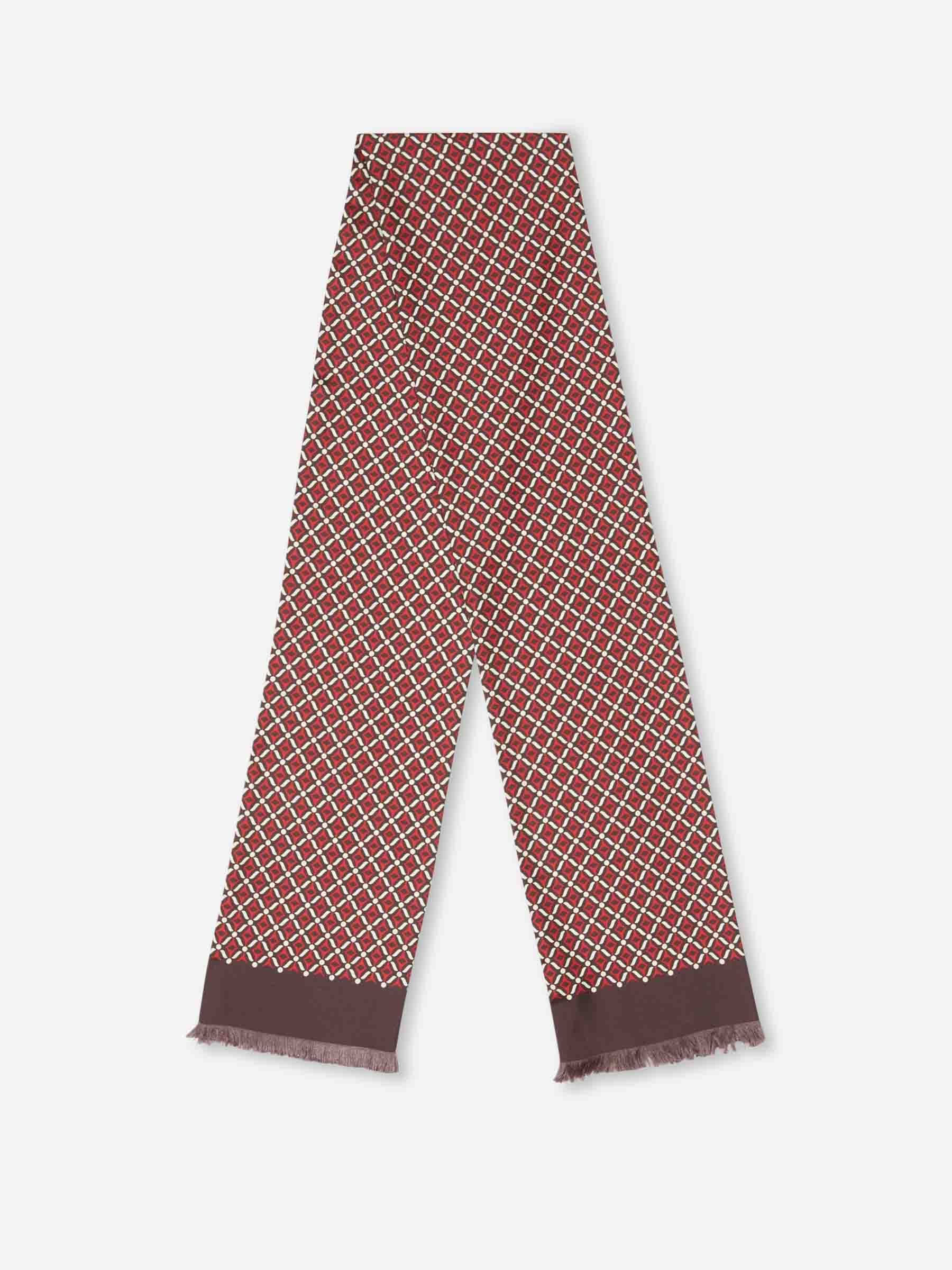 Santa Eulalia Hombre Barcelona Pañuelo Estampado color Burdeos sku 630-001515 02 - Foto 1