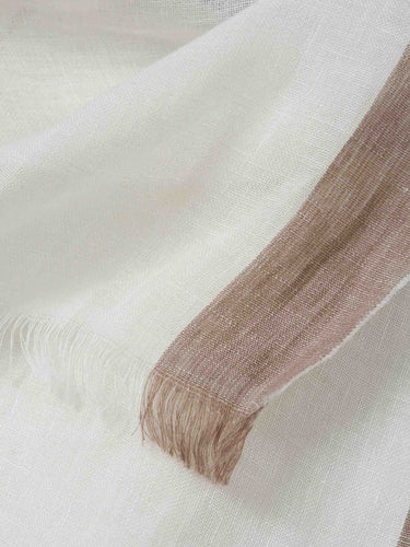 Santa Eulalia Hombre Barcelona Fular Lino color Azul sku 630-001516 01 - Foto 3