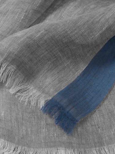 Santa Eulalia Hombre Barcelona Fular Lino color Crema sku 630-001516 02 - Foto 3