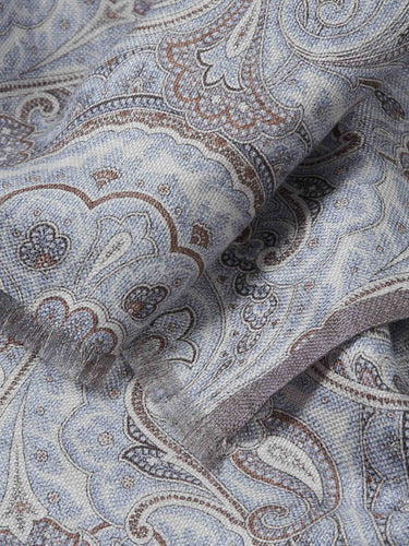 Santa Eulalia Hombre Barcelona Fular Lino Estampado color Multicolor sku 630-001517 01 - Foto 3