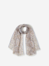 Santa Eulalia Hombre Barcelona Fular Lino Estampado color Multicolor sku 630-001519 01 - Foto 1