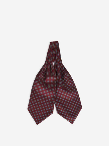 Santa Eulalia Hombre Barcelona Pañuelo Ascot Seda color Burdeos sku 630-001530 01 - Foto 4