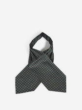 Santa Eulalia Hombre Barcelona Pañuelo Ascot Seda color Verde Oscuro sku 630-001531 01 - Foto 1