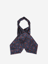 Santa Eulalia Hombre Barcelona Pañuelo Ascot Seda color Azul Marino sku 630-001532 01 - Foto 1