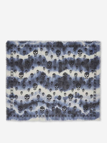 McQueen Hombre Barcelona Fular Calaveras color Azul Marino sku 630-001540 01 - Foto 2