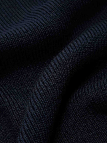 Moncler Hombre Barcelona Bufanda Lana Logo color Azul Marino sku 630-001561 01 - Foto 4