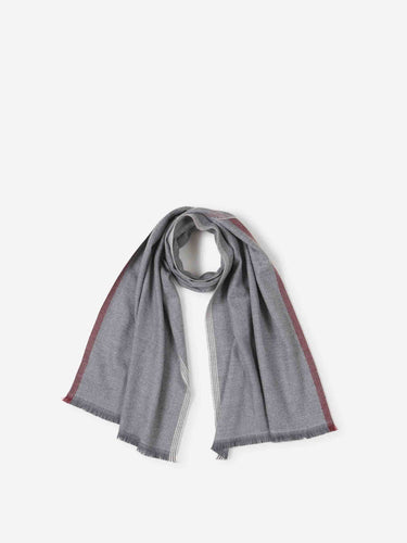 Brunello Cucinelli Hombre Barcelona Bufanda Lana Cashmere color Gris sku 630-001563 01 - Foto 1