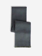 Santa Eulalia Hombre Barcelona Bufanda Echarpe Estampada color Verde Oscuro sku 630-001570 02 - Foto 1