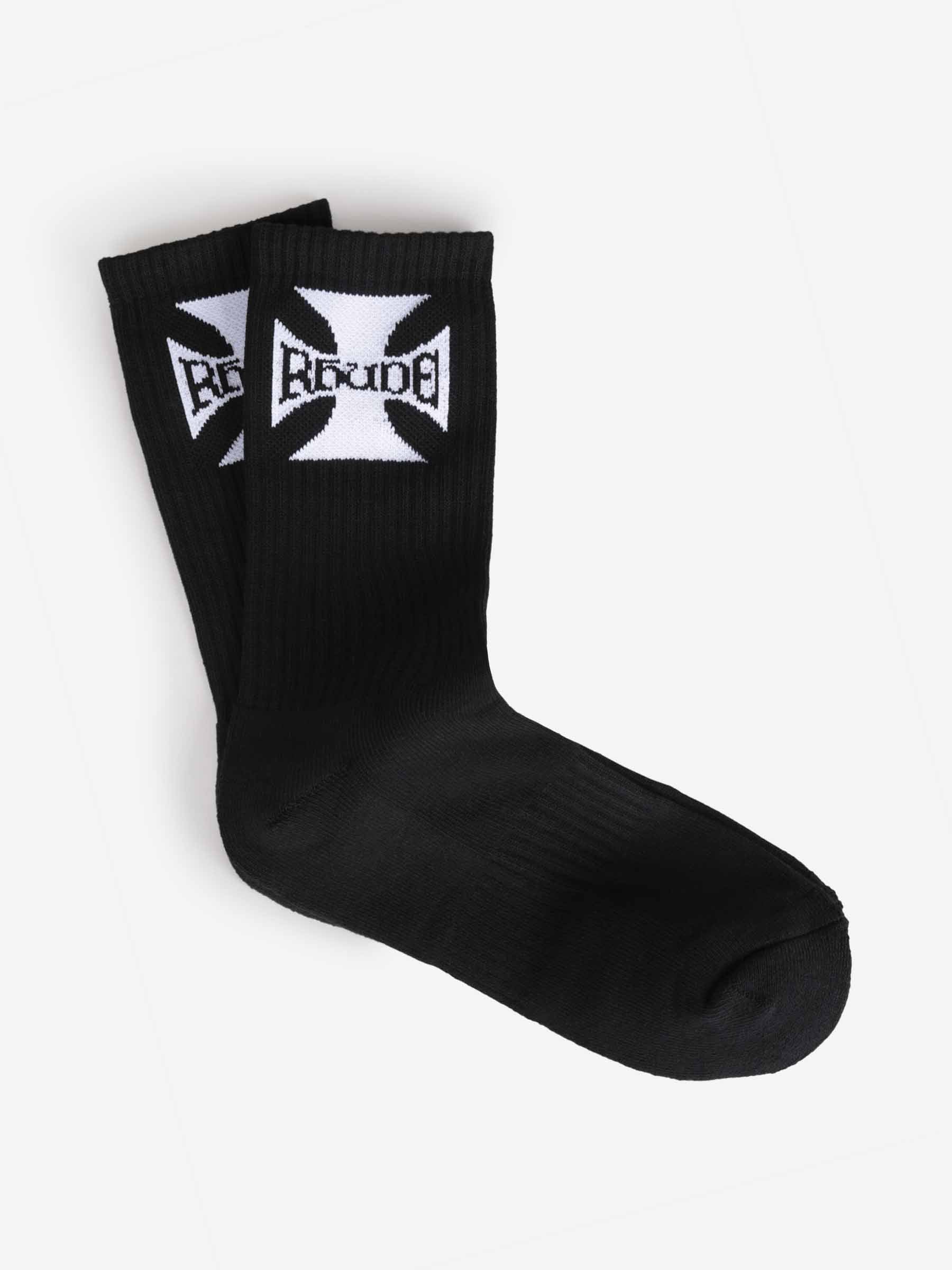 Rhude Hombre Barcelona Calcetines Rhude Boys color Negro sku 642-000544 02 - Foto 1