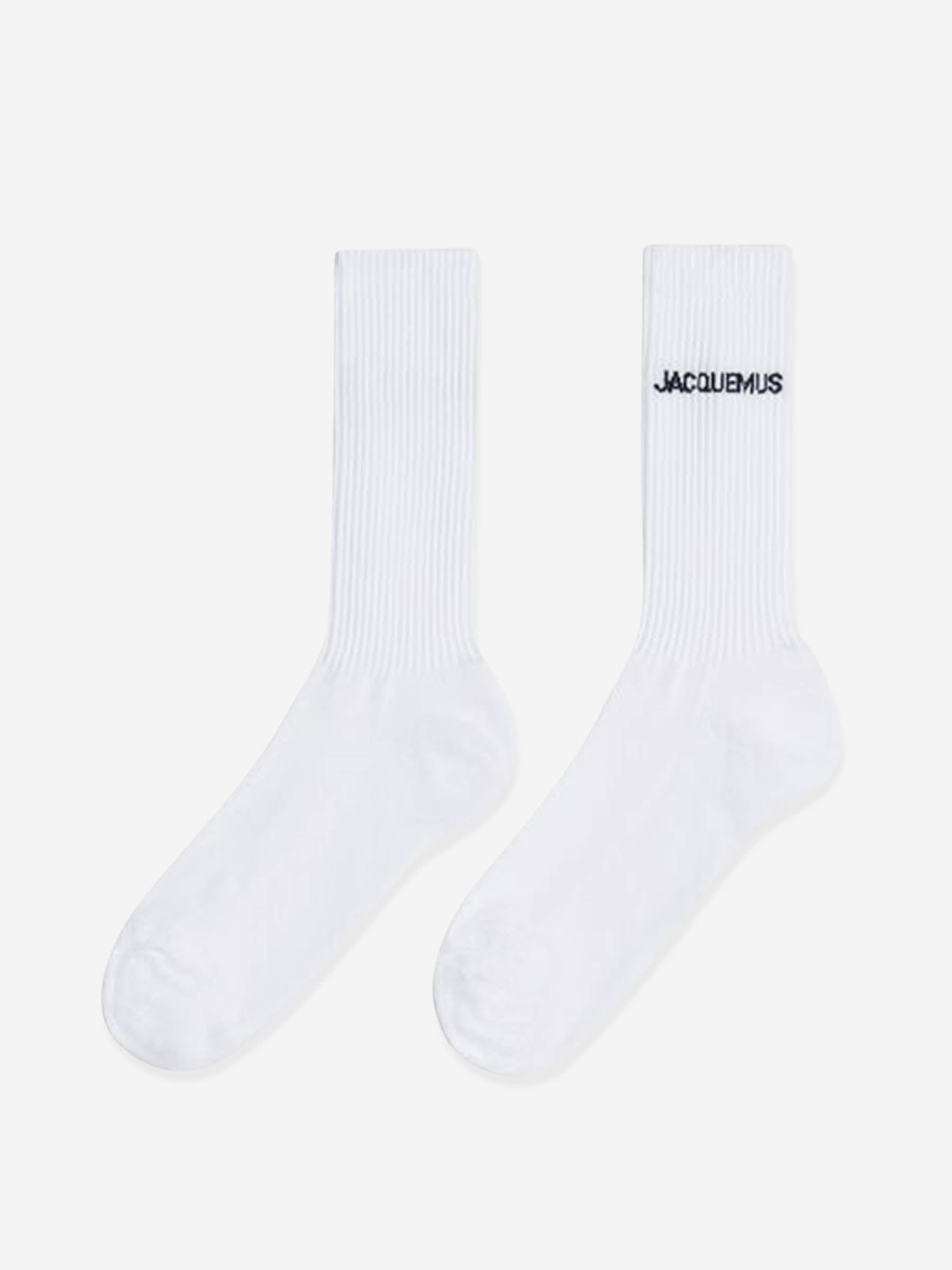 Jacquemus Hombre Barcelona Calcetines Canalé color Blanco sku 642-000546 01 - Foto 1