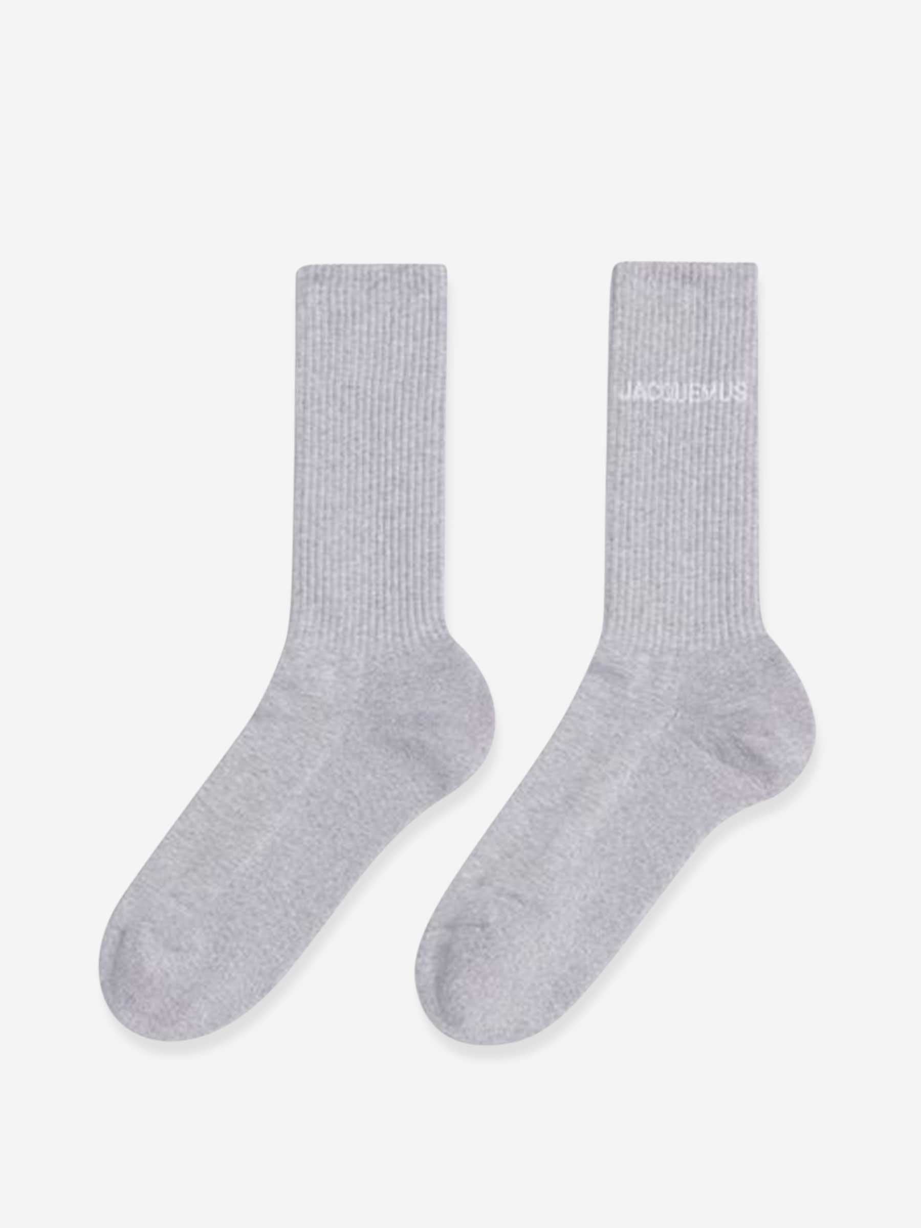Jacquemus Hombre Barcelona Calcetines Canalé color Gris sku 642-000546 02 - Foto 1