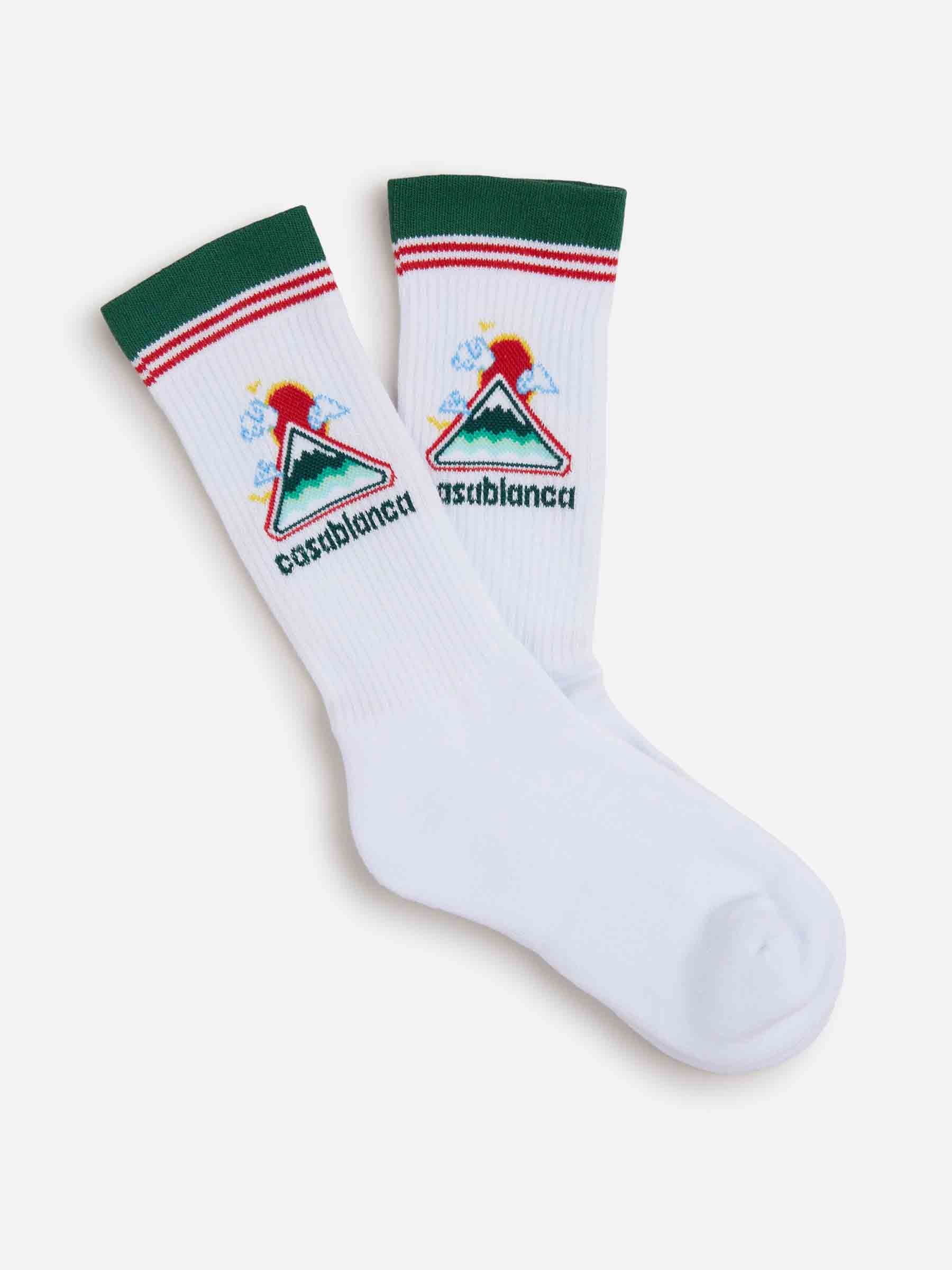 Casablanca Hombre Barcelona Calcetines Logo color Blanco sku 642-000547 01 - Foto 1