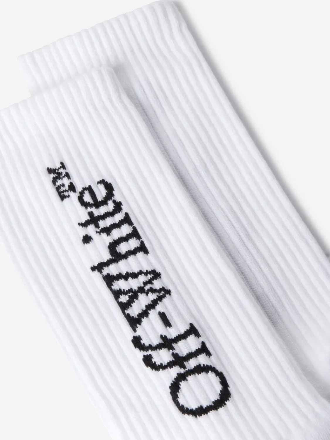 Off-White Hombre Barcelona Calcetines Logo color Blanco sku 642-000550 01 - Foto 2