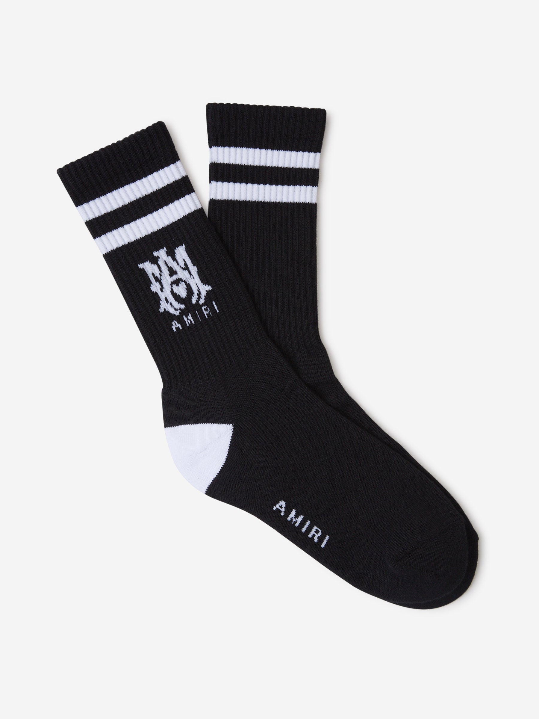 Amiri Hombre Barcelona Calcetines Logo color Negro sku 642-000551 01 - Foto 1