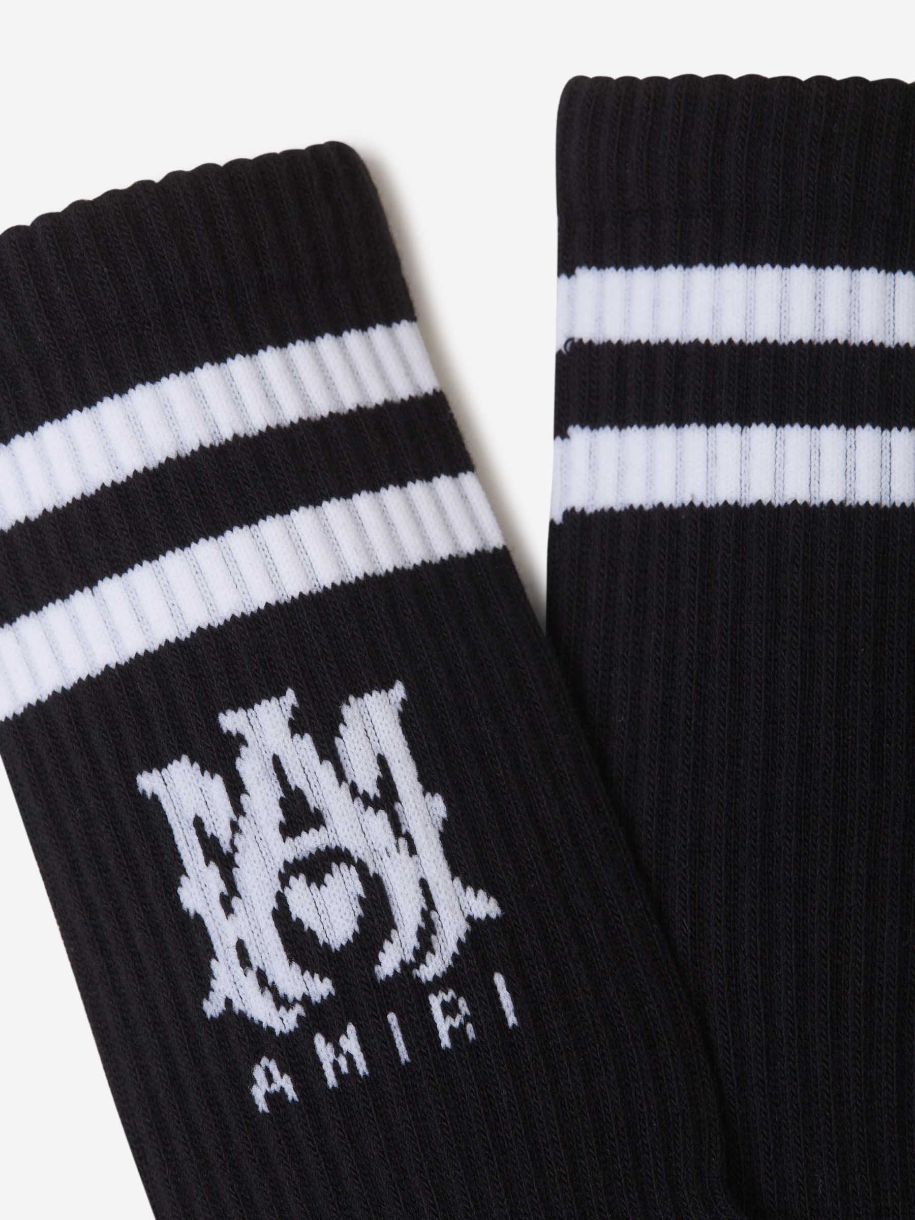 Amiri Hombre Barcelona Calcetines Logo color Negro sku 642-000551 01 - Foto 2