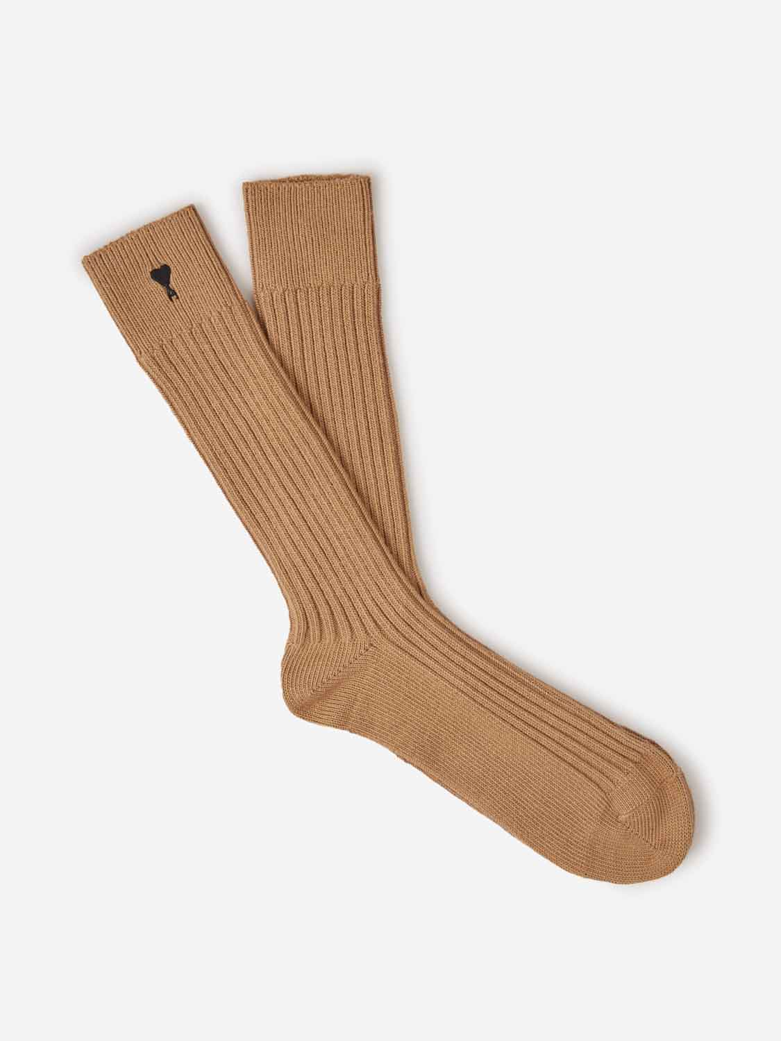 Ami Paris Hombre Barcelona Calcetines color Camel sku 642-000554 01 - Foto 1
